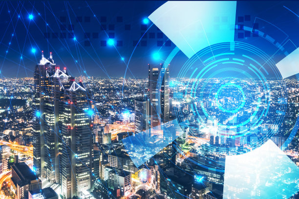 网络智慧城市景观图片下载