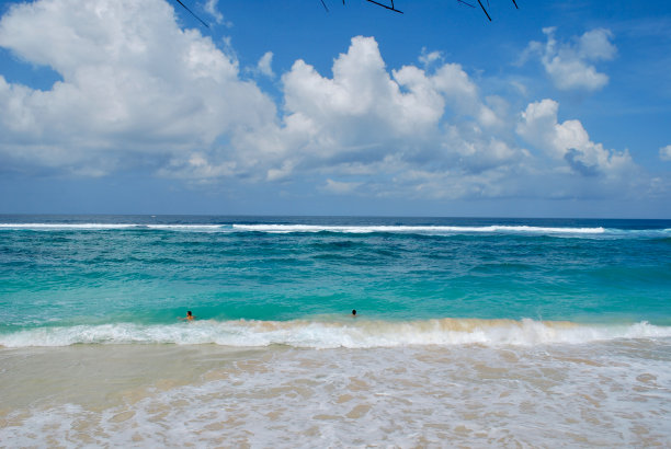 印度尼西亚巴厘岛的海滩景观图片下载