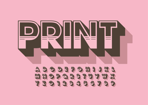 程式化的字母图片下载