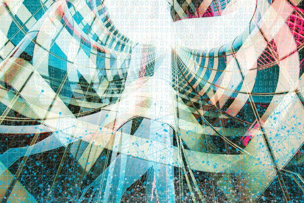 无线通信网络背景图片下载