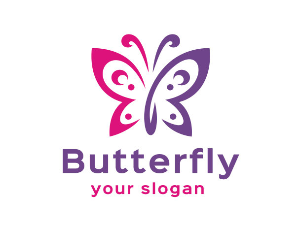 美丽的蝴蝶，为你忙活。矢量格式。图片下载