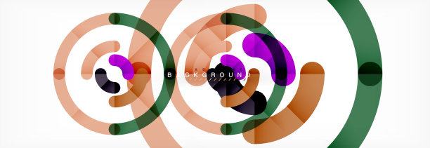 圆线性圆形状的背景图片下载