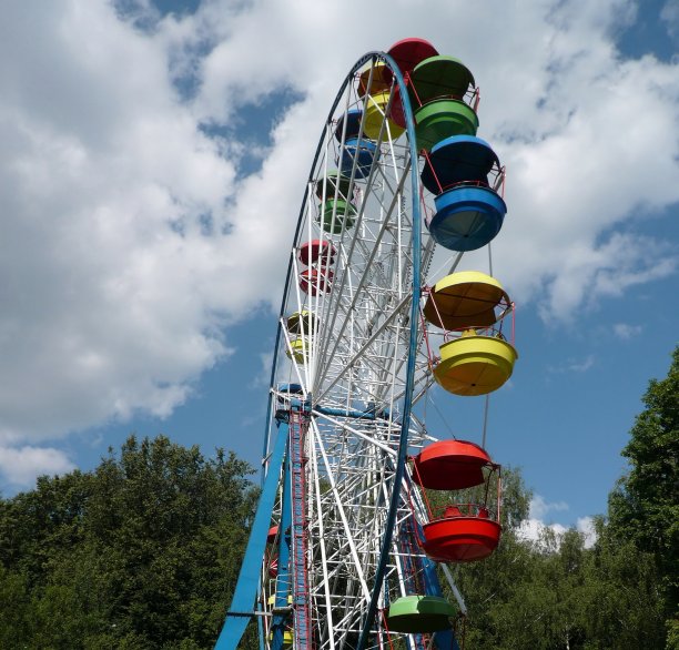 摩天轮图片下载