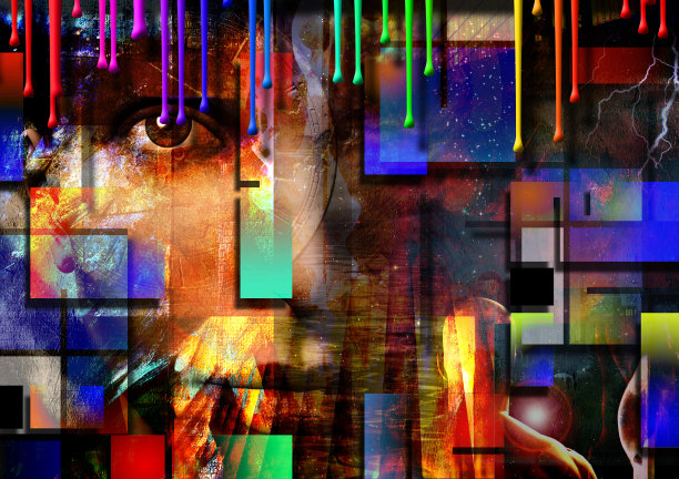 现代艺术图片下载