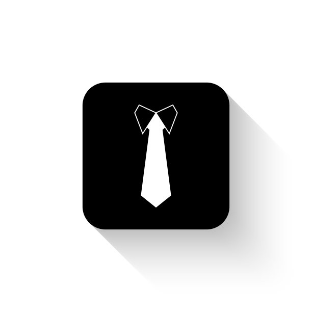 带阴影的白色矢量图标图片下载