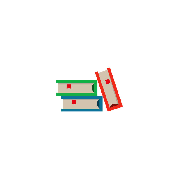 书的图标。矢量插图平面设计。图片下载