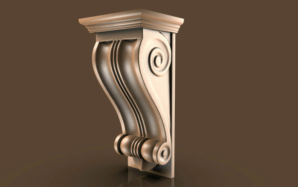 现代艺术，艺术方向，家居设计。3 d演示。图片下载