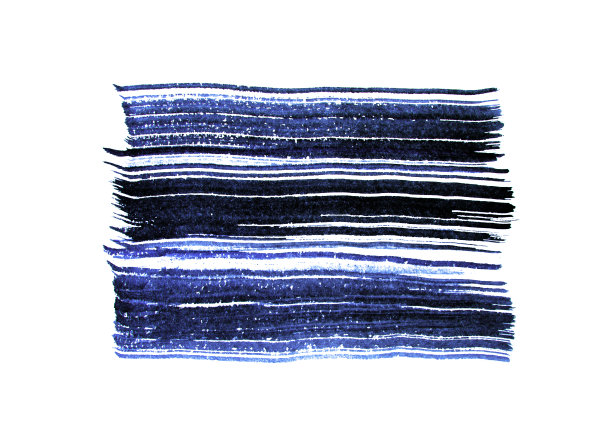 纸上的蓝色水彩图片下载