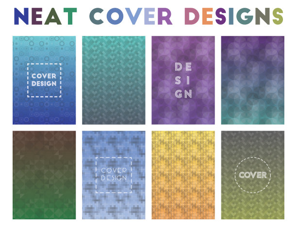 整洁的封面设计。图片下载