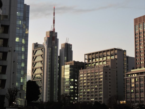 东京在日落图片下载