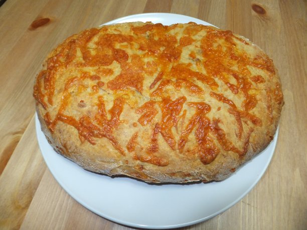 自制的冷奶酪面包图片下载