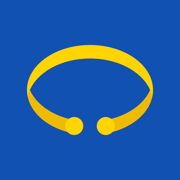 手镯矢量插图，孤立的平面风格图标图片下载