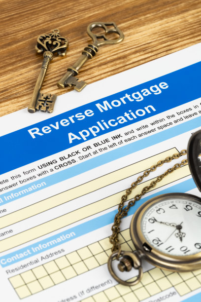 反向抵押申请表，金融概念图片下载