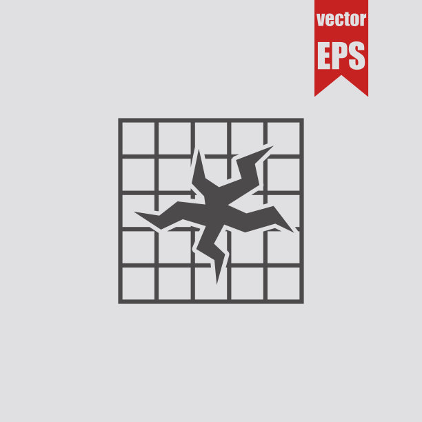 屏幕图标上的像素被破坏了。矢量插图。图片下载