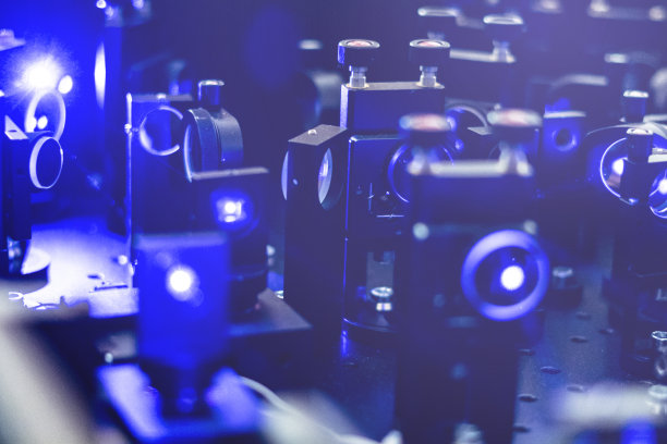 蓝紫色激光现代研究技术图片下载