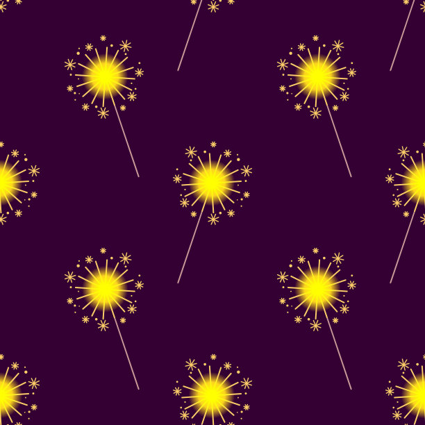 无缝矢量模式与火花。方说明图片下载