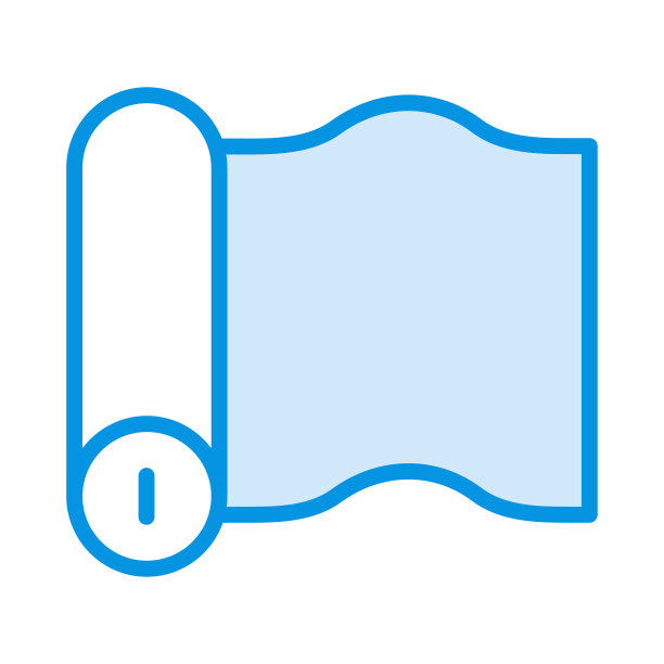 卷布裁剪图片下载