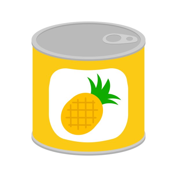 菠萝罐头食品图片下载