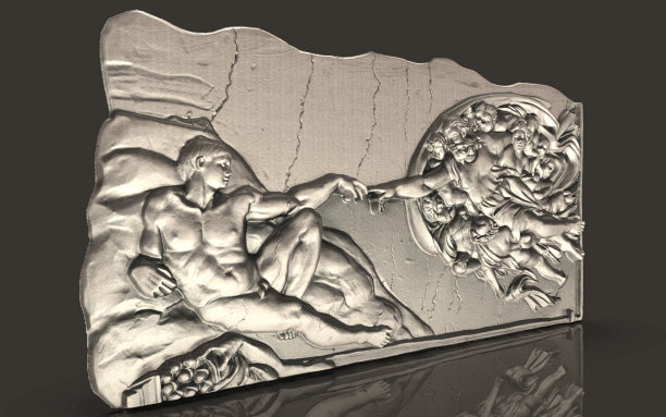 现代艺术，艺术方向，家居设计。3 d演示。图片下载