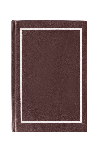 布朗的书孤立图片下载