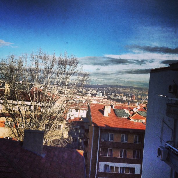 Cankaya，安卡拉，Winter View图片下载