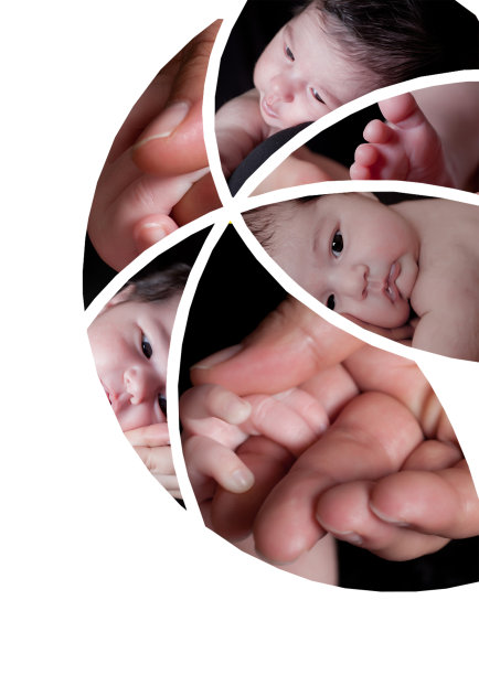 新烧宝宝和妈妈的拼贴画图片下载