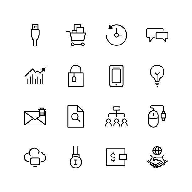 Marketingflat图标图片下载