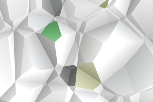 在白色背景上的多边形的抽象背景图片下载