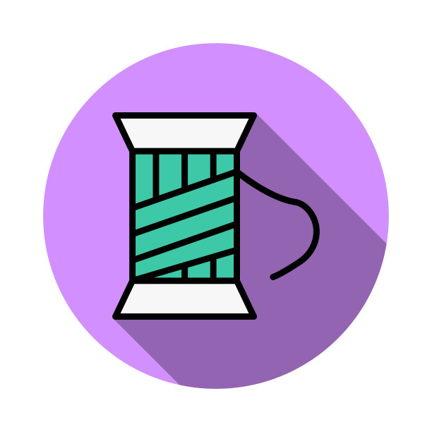 卷线缝制图片下载