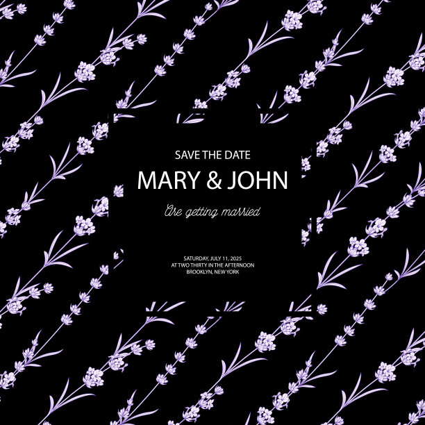 薰衣草优雅的卡片，以花和文字为框架。紫色瓷砖用于你的文本展示。肥皂包装标签。带有薰衣草花的徽章。图片下载