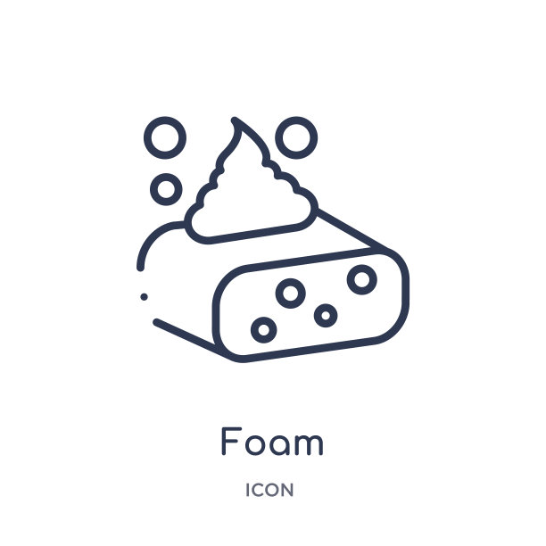 线性泡沫图标从美丽的轮廓集合。细线泡沫矢量孤立在白色背景。泡沫时尚插图图片下载