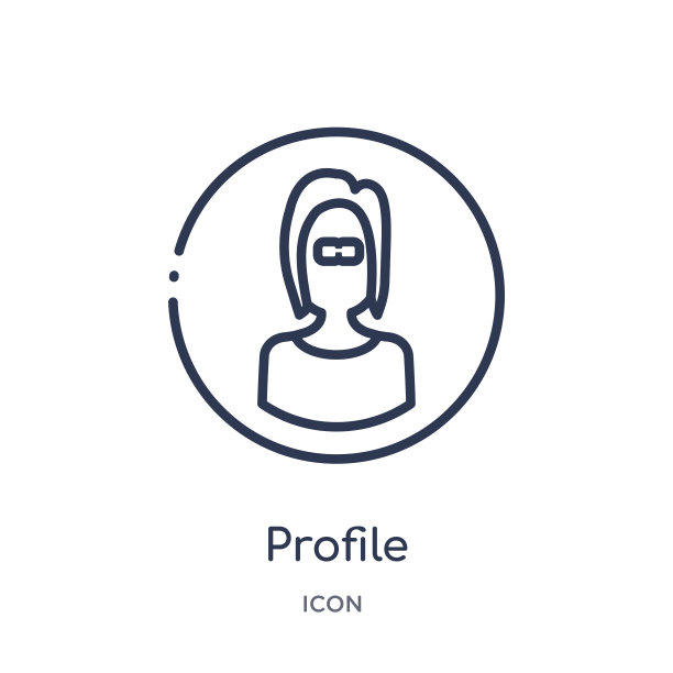 线性档案图标从博主和影响者大纲集合。细线轮廓矢量隔离在白色背景上。简介潮流插画图片下载