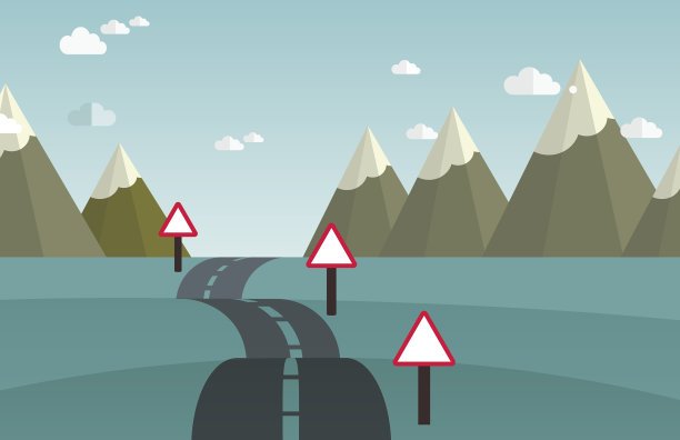 路与迹象图片下载