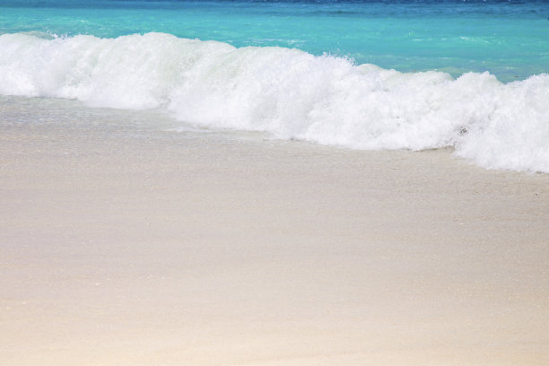 美丽的海滩和热带海洋图片下载