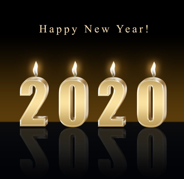 2020年圣诞蜡烛图片下载
