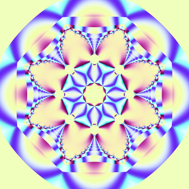 丝质围巾，披肩，曼荼罗设计图片下载