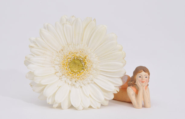 仙女和鲜花图片下载