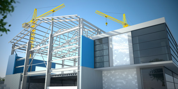 钢结构- v2, 3D插图图片下载