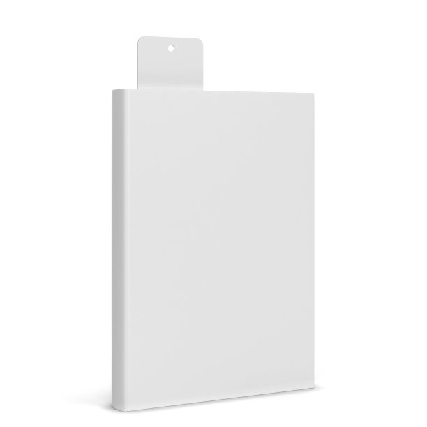 空白书与书签模型图片下载