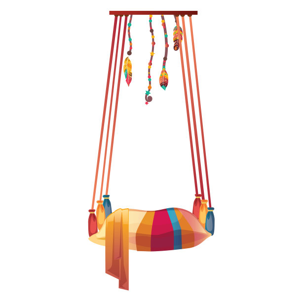 柳条吊椅-插图图片下载