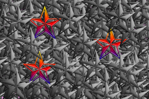 星形抽象背景图片下载