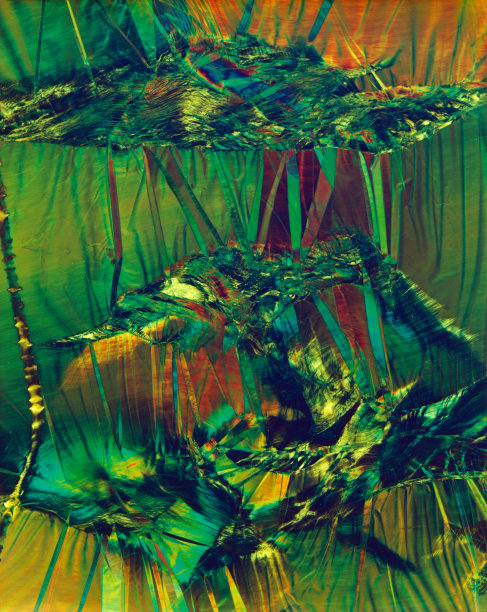 分形设计纹理墙纸，抽象插图。图片下载