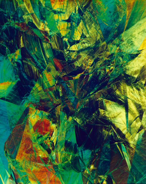 分形设计纹理墙纸，抽象插图。图片下载