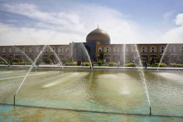 伊朗伊斯法罕的伊玛目广场图片下载