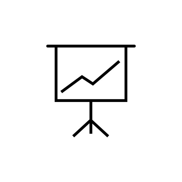 白色背景上的现代递减线条图标。现代线条风格的减少图标图片下载