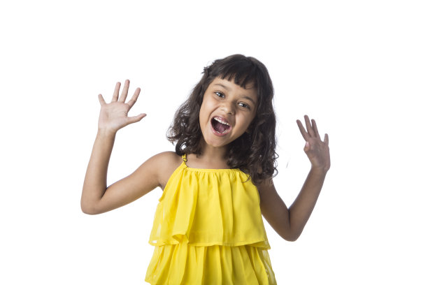 美丽的女孩肖像-股票形象图片下载