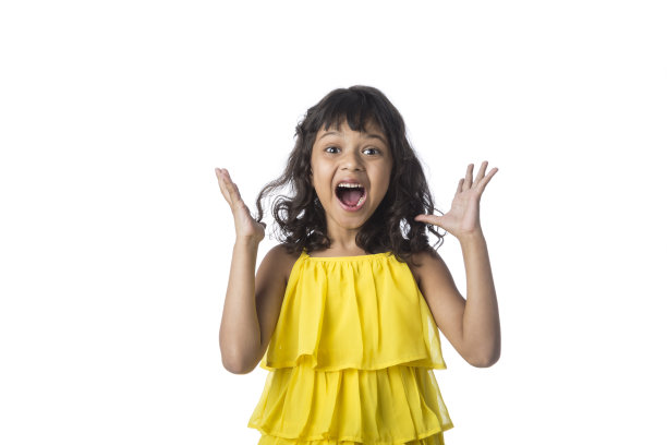 美丽的女孩肖像-股票形象图片下载