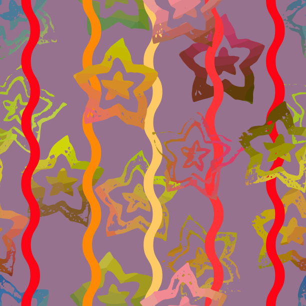 无缝模式与纹理花图片下载