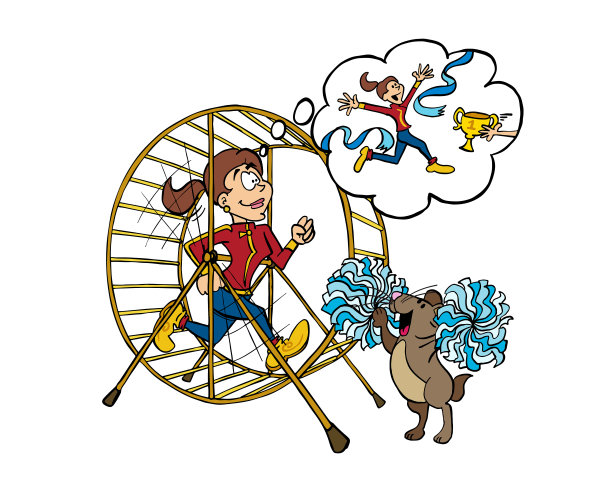 苏菲在仓鼠轮里慢跑图片下载