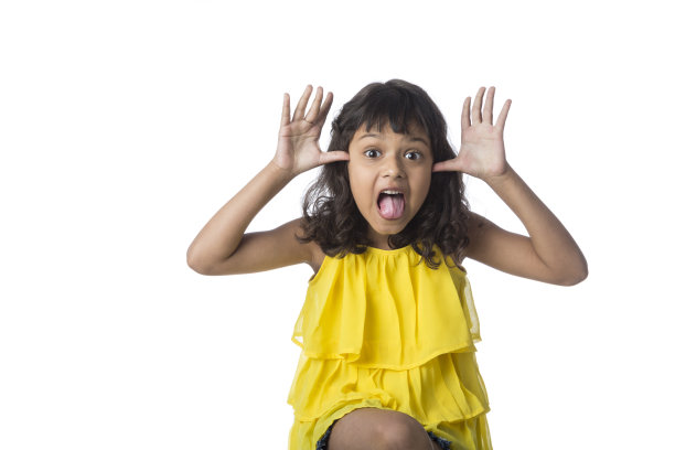 美丽的女孩肖像-股票形象图片下载